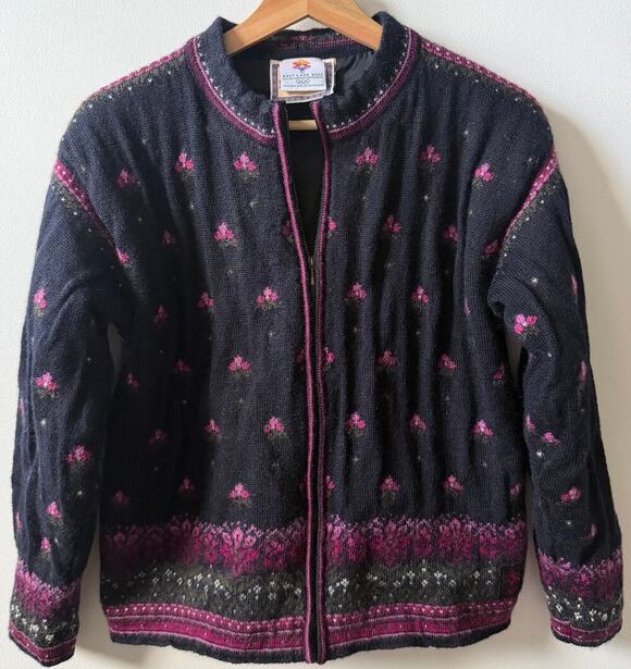 Dale of Norway Sweaters - Dale of Norway Salt Lake City 2002 Winter olympics full-zip wool cardigan M